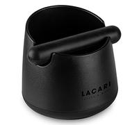 Knock Box Café | Boîte à café noir mat | Lacari ORIGINAL Knock Box | Boîte à café robuste en plastique recyclable | Lavable au lave-vaisselle | Knock Box Cafe