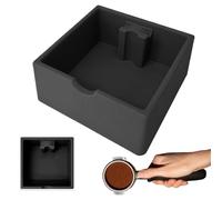 Knock Box pour fonds d'espresso - Conteneur pour fonds d'espresso de 1,5 L | Knock Box Anti-éclaboussures pour café | Pour la maison Cafétéria Bar Cuisine Bureau Comptoir Salon Usage Commercial