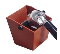 Knock Box - Pour les baristas qui ont besoin d'une élimination du marc, poubelle à, fonction barre de frappe absorbant les chocs, outil de comptoir compact, usage domestique et professionnel,