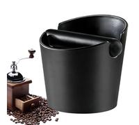 Knock Box pour raisons de café: récipient à marc de café, boîte à café robuste pour domestique | Enveloppe de café en acier inoxydable pour , pour machine à , avec