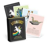 Knock Knock Affirmators! Original : 50 Cartes d'affirmation de Deck Affirmators Original Cartes d'affirmation pour Vous Aider sans l'auto-Assistance (50 Cartes), 9,5 x 12,7 cm