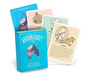 Knock Knock Affirmators! at Work: 50 Affirmation Cards to Help You Help Yourself?-without the Self-Helpy-Ness!