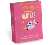 Knock Knock Affirmators Mantras Morning Card Deck 40 Cards by Knock Knock Knock Knock (Auteur)