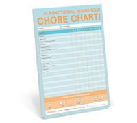 Knock Knock Chore Chart Big & Sticky Bloc-notes - Bloc de suivi des corvées collant (40 feuilles, 24,8 x 17,8 cm)