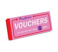 Knock Knock Coupons pour amoureux - Livre de coupons d'amour pour petit ami, petite amie, conjoint et partenaire (20 coupons), 20 x 8,3 cm