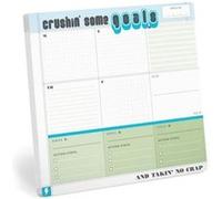 Knock Knock Crush Some Goals Square Mousepad by Knock Knock Knock Knock (Auteur)