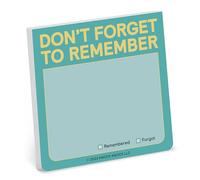 Knock Knock Notes autocollantes «Don't Forget to Remember» Pastel