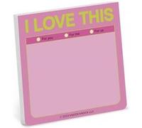 Knock Knock I Love This Sticky Note Pastel by Knock Knock Knock Knock (Auteur)