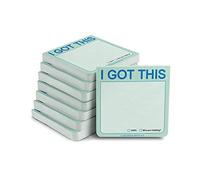 Knock Knock Knock I Got This Lot de 8 notes adhésives (version pastel, 7,6 x 7,6 cm)