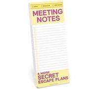Knock Knock Meeting Notes MakeaList Pads by Knock Knock Knock Knock (Auteur)