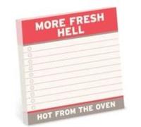 Knock Knock More Fresh Hell Large Sticky Notes 4x4in - Knock Knock - Knock Knock - Livre en Anglais - Other printed item Knock KnockKnock Knock (Auteur)