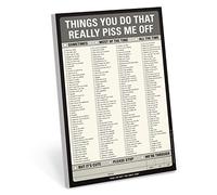 Knock Knock Pads: Things You Do... Piss Me Off Pad