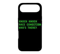 Knock Knock Race Condition Who's There Programmation Coder Fun Coque pour iPhone Air