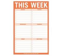 This Week Pad (Orange)