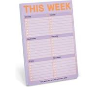 Knock Knock This Week Pad Pastel Edition Knock Knock This Week Pad Pastel Edition (Auteur)