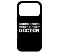 Knock Knock Who's There Doctor Coque pour iPhone 17 Pro