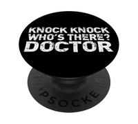 Knock Knock Who's There Doctor PopSockets PopGrip Adhésif