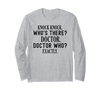 Knock Knock. Who's There ? Drôle de Docteur Manche Longue