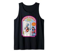 Knock Knock Who's There Sarcastic Retro Funny Adult Humor Débardeur
