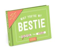 Knock Knock Why You're My Bestie Book Fill in the Love Fill-in-the-Blank Book & Gift Journal