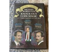 Knock Out Coin Magic Michael Rubinstein Trois Volumes - Dvd