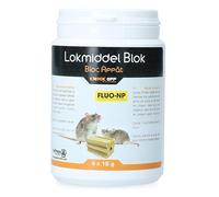 Knock Pest Control Lure Block pour souris et rat Fluo-NP - Idéal pour une utilisation dans les pièges et les cages - Contient un ingrédient fluorescent - Pour boucler les souris et les rats dans les