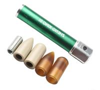 Knock-Tools - Stylo de débosselage sans peinture - Kit d'outils à main amovible avec taraudage magnétique pour grêle et portes de voiture - Vert