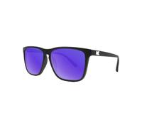 Knockaround - Lunettes de soleil - Fast Lanes Matte Black / Moonshine - Noir Noir