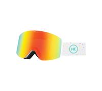 Knockaround - Masque de ski - Kids Whirlwinds Sugar High / Revo Rainbow - Blanc Blanc
