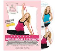 Knocked-Up Fitness by Erica Ziel, 2 Prenatal DVD's Set with Exercise Band (A $10 Value)