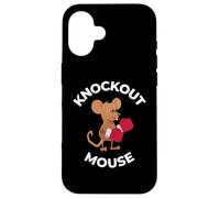 Knockout Mouse - Microbiologie, génétique amusante, science humour Coque pour iPhone 16