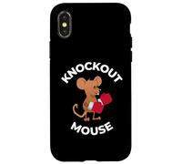 Knockout Mouse - Microbiologie, génétique amusante, science humour Coque pour iPhone X/XS
