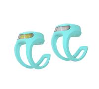 Knog Frog Usb Twinpack Light Set Bleu 40 / 20 Lumens Aquamarine