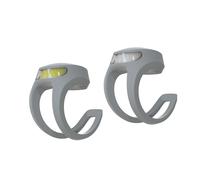 Knog Frog Usb Twinpack Light Set Argenté 40 / 20 Lumens