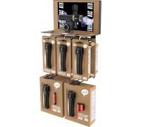 Knog Blinder 80/120 Fahrradlampe, StVZO, THEKENDISPLAY/SLATWALL/DISPLAY, (VE/9), black