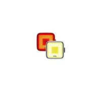 Knog Set de feux Blinder Square – 200 / 100 lm – Noir / Rouge / Jaune