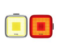Ensemble de feux Knog Blinder Black Twinpack Square