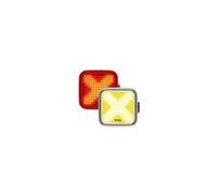 Knog Éclairage vélo Blinder X 200/100 lm – Jeu Jaune & Rouge – Noir/Rouge/Jaune