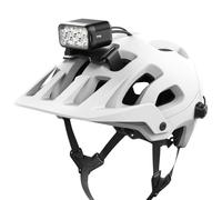 Knog Blinder X 2300 Kit d'éclairage pour casque de vélo - Phare de vélo monté sur casque de 2300 lumens avec batterie externe, étanche IP67, rechargeable par USB-C, fixation sécurisée pour casque de