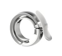 Knog Sonnette de vélo Oi Prima Big 23,8–31,8 mm Argenté