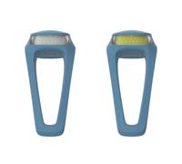 Paquet de 2 éclairages Knog Frog Bleu TU