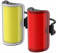 Knog Cobber Mid Light Set Jaune,Rouge 170/320 Lumens Red / White
