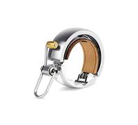 Knog sonnette pour vélo Oi Luxe Large Argenté