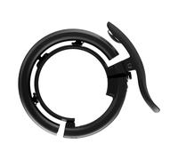 Knog Sonnette de vélo Oi Prima Argenté Anthracite L 23,8–31,8 mm