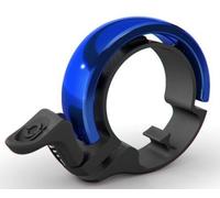 Knog OI Classic Large Sonnette De Vélo, 23.8 - 31.8 mm, Noir/Bleu