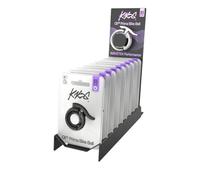 Knog Oi Prima Mixed 13418KN Sonnette de vélo avec écran tactile, (VE/10), gris primer/anthracite