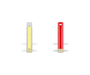 Knog Plus Kit d'éclairages Mixte Adulte, Transparent