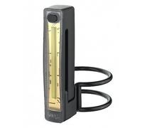 Knog Plus LED Léger Avant Noir - Inclus Vélo Support + Sac / Vêtements Pince