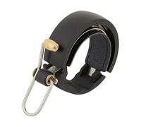 Knog Anneau de klaxon d'alarme de sécurité pour guidon de vélo de vélo de luxe Oi 23.8-31.8mm, noir, grand