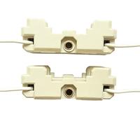 KNOKR Prise de Lampe G53 4PCS G53, G53 AR111 Porte-Lampe, céramique, G53HID LED Socket 250v 2a Convertisseurs de Douilles